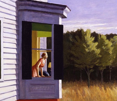 In the time of coronavirus, we're all Edward Hopper paintings (Cape Cod Morning, 1950)